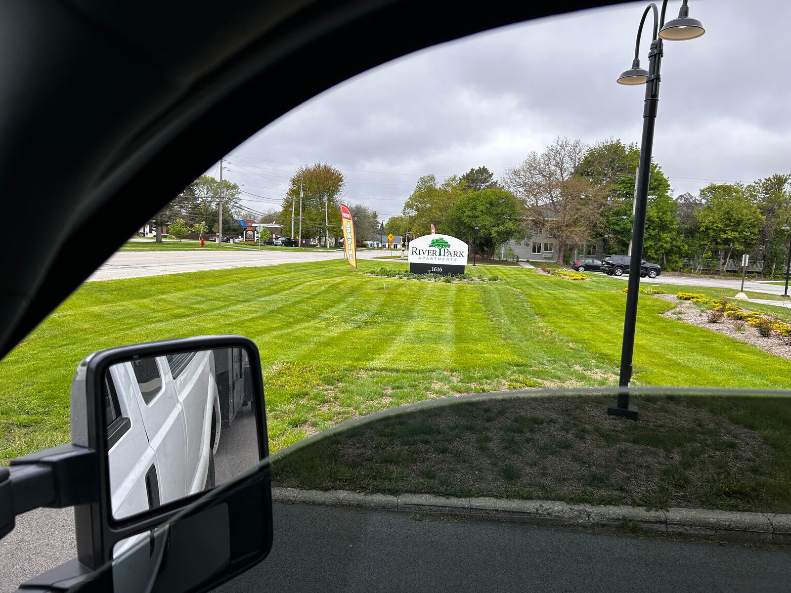 A CH Enterprizes crew working on a residential property in the Milwaukee area