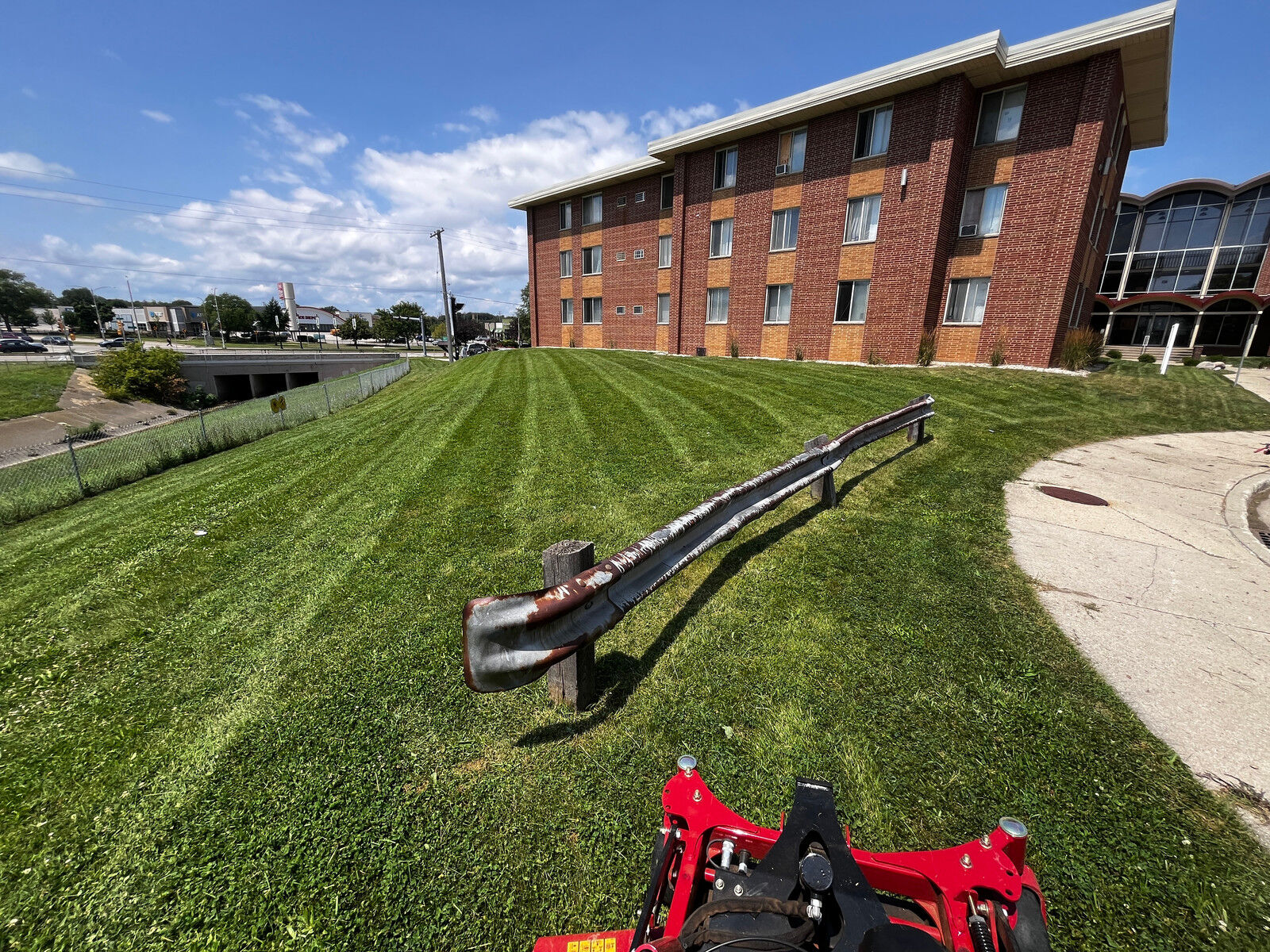 CH Enterprizes snow removal work on a Milwaukee-area property